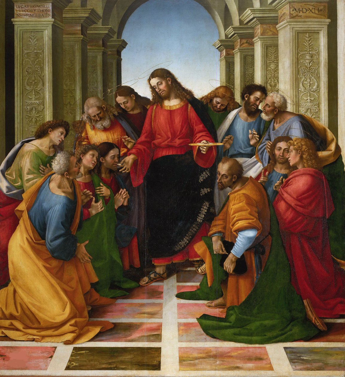 La communion des apôtres - Luca Signorelli