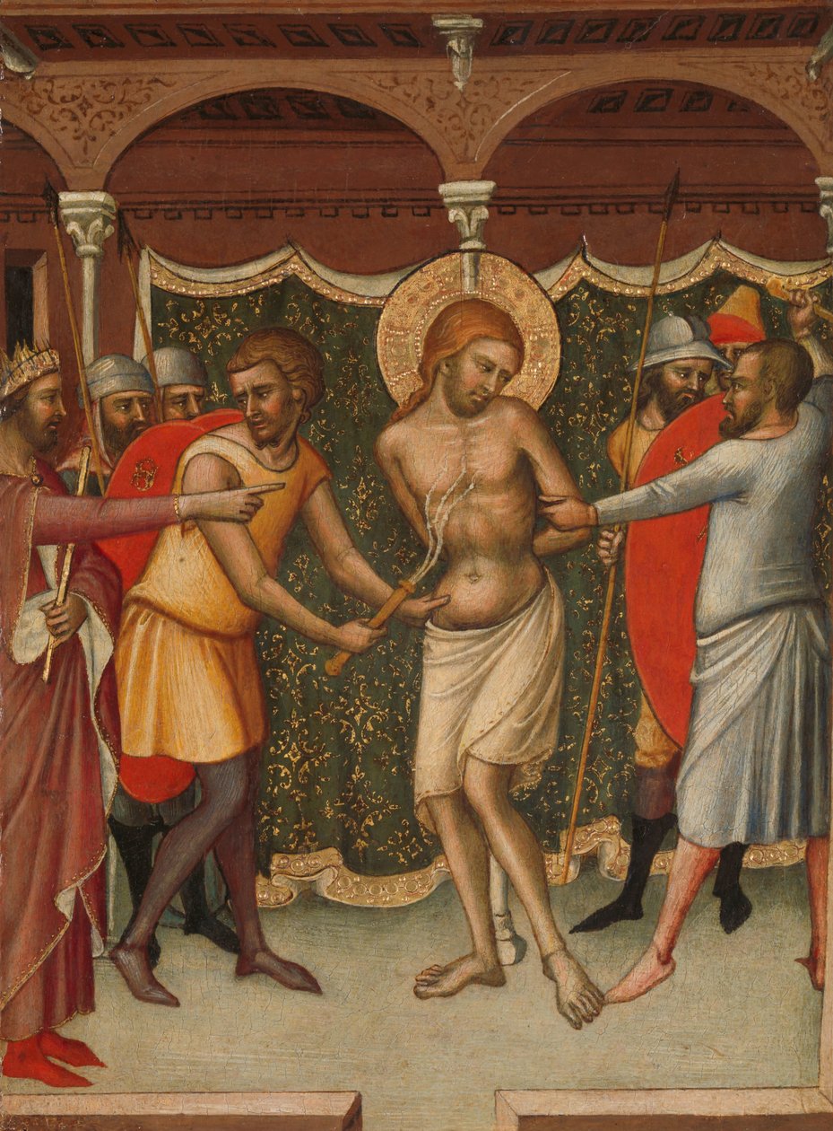 La Flagellation - Luca di Tommè