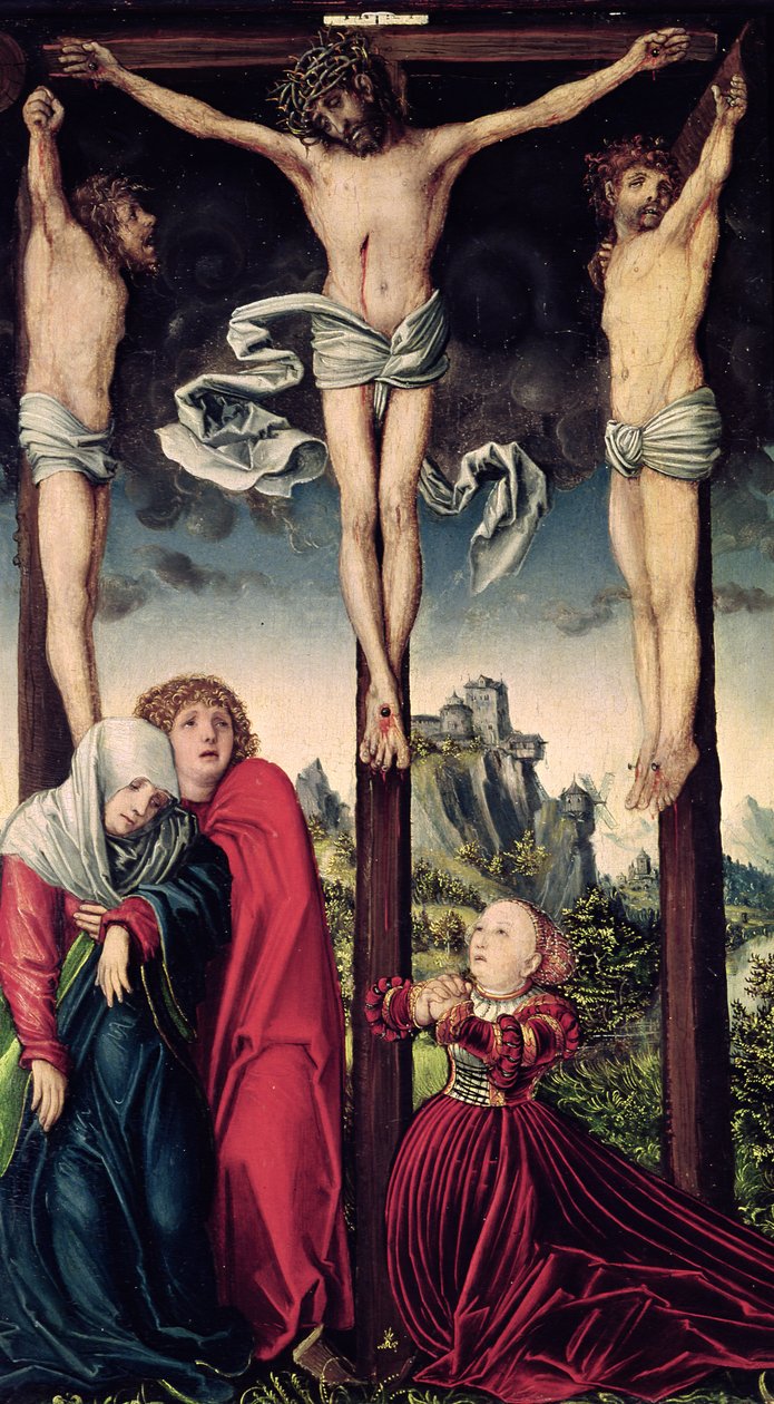 Christ en croix - Lucas Cranach the Elder