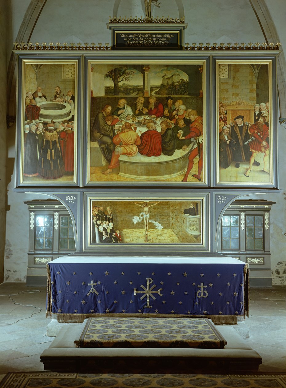 Retable de la Réformation, 1547 - Lucas Cranach the Elder