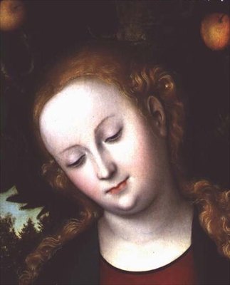 Tête de la Vierge - Lucas Cranach the Elder
