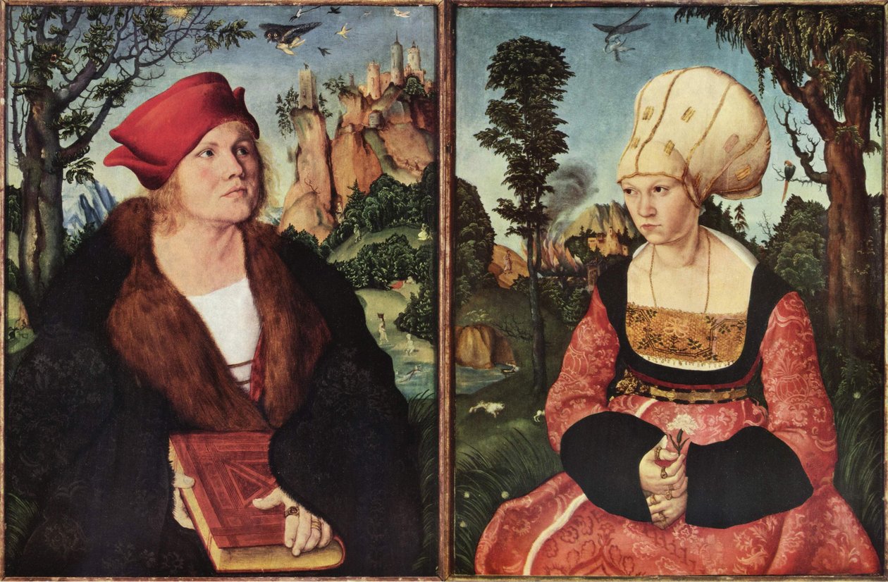 Portrait du Dr. Johannes Cuspinian & Portrait d