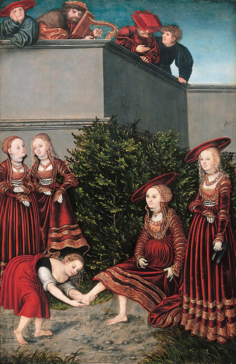 David et Bethsabée - Lucas Cranach the Elder
