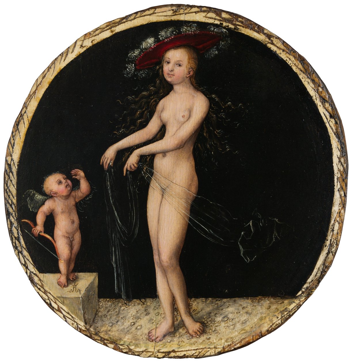 Vénus et Cupidon - Lucas Cranach the Elder
