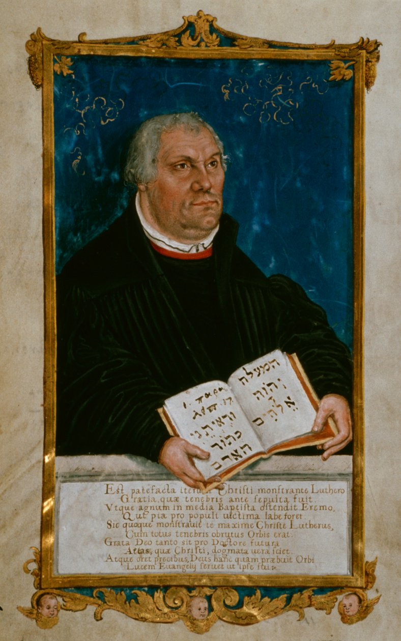 Bible allemande de la traduction de Luther, 1561 - Lucas Cranach the Younger