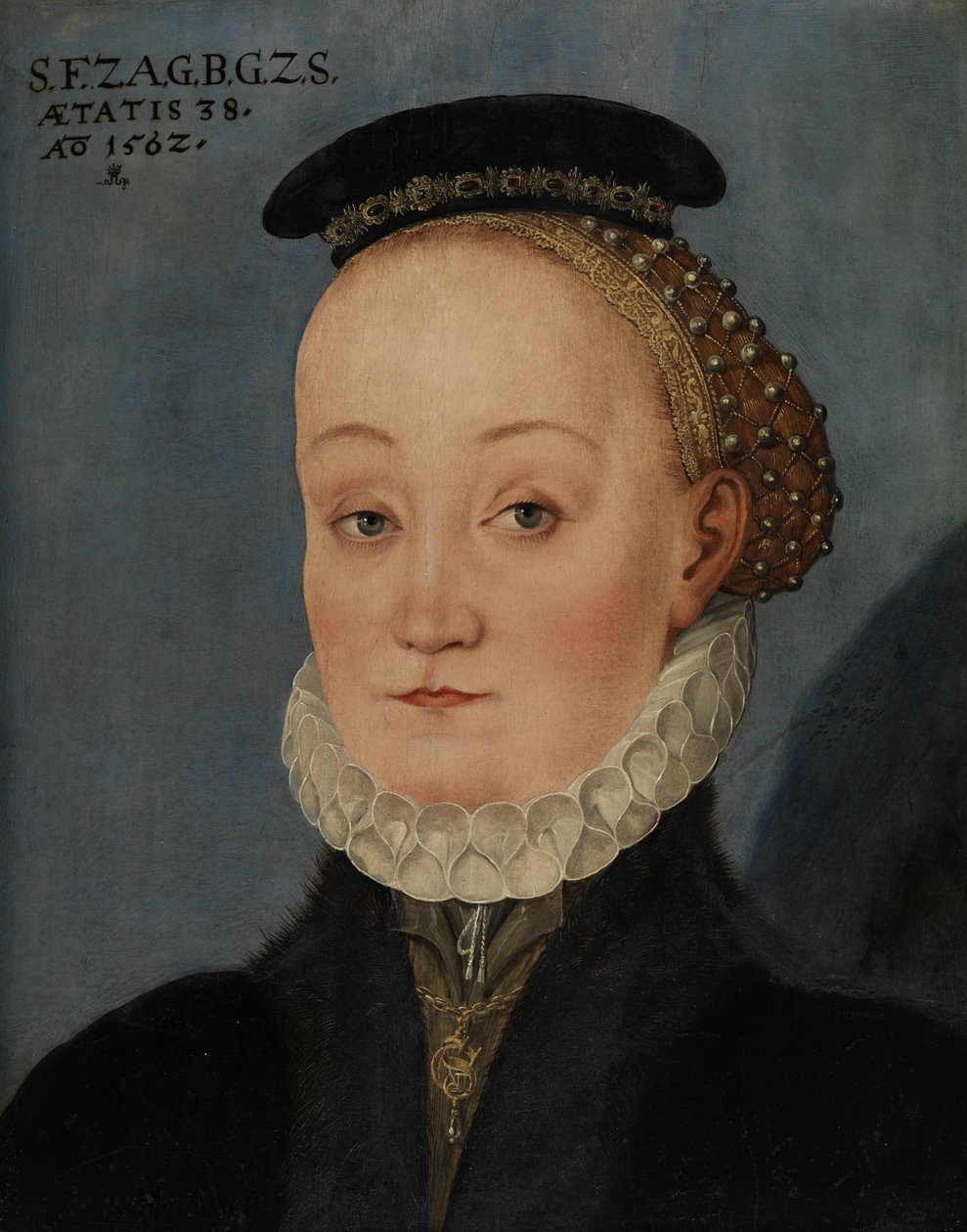 Portrait de Lucretia Freifrau von Berlepsch, née von Schleinitz - Lucas Cranach the Younger