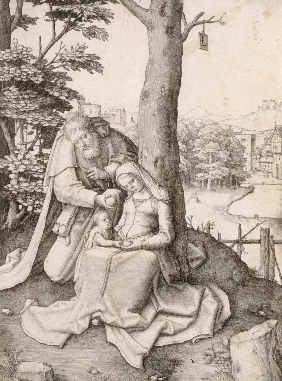 La Sainte Famille - Lucas van Leyden