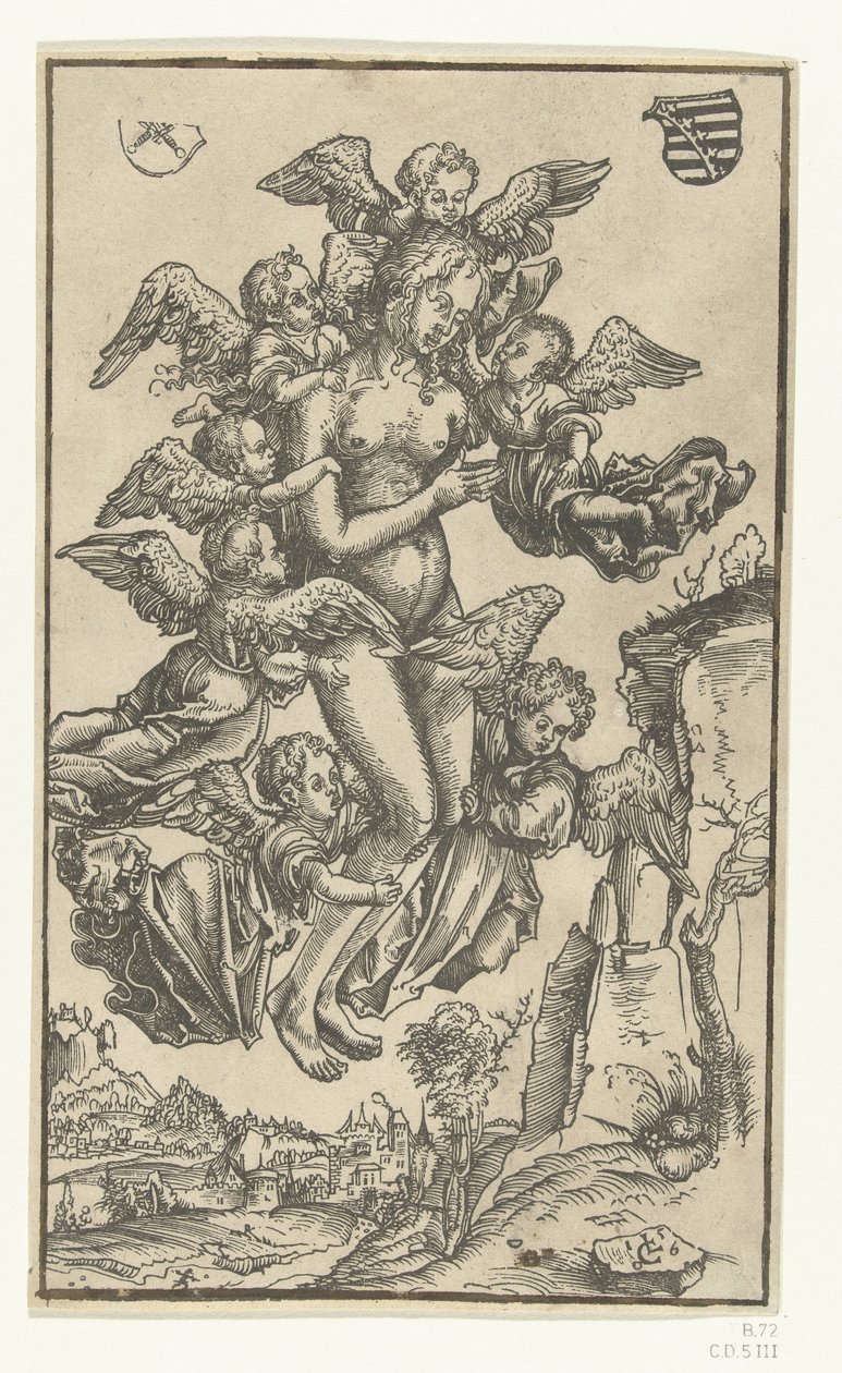 Ascension de Marie Madeleine - Lucas Cranach