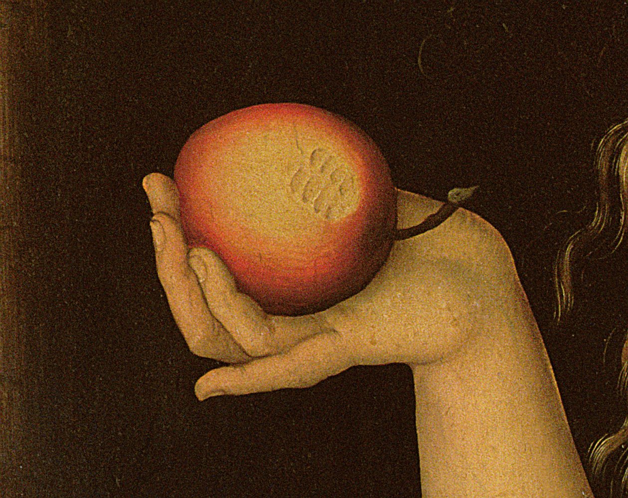 Ève, 1528 (détail) - Lucas Cranach the Elder