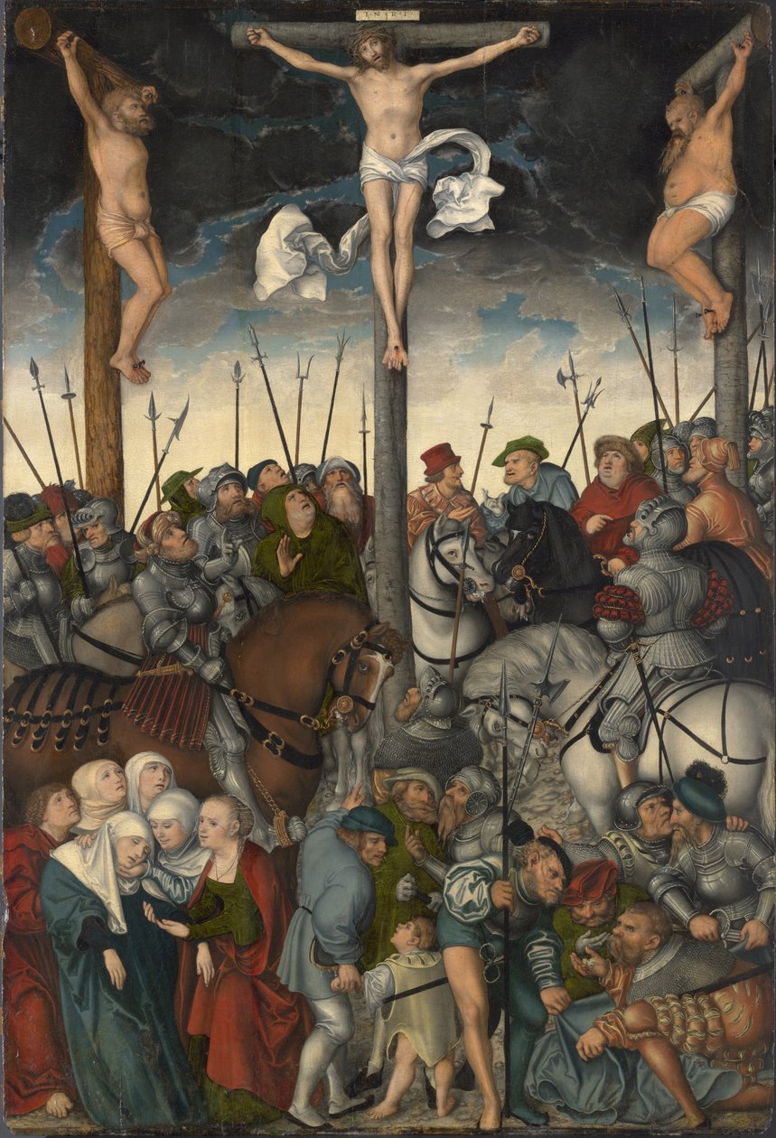 La Crucifixion - Lucas Cranach