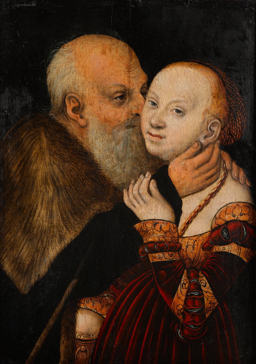 Le couple inégal - Lucas Cranach d. Ä.