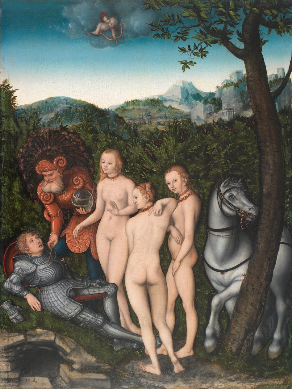 Le Jugement de Pâris - Lucas Cranach d.Æ.
