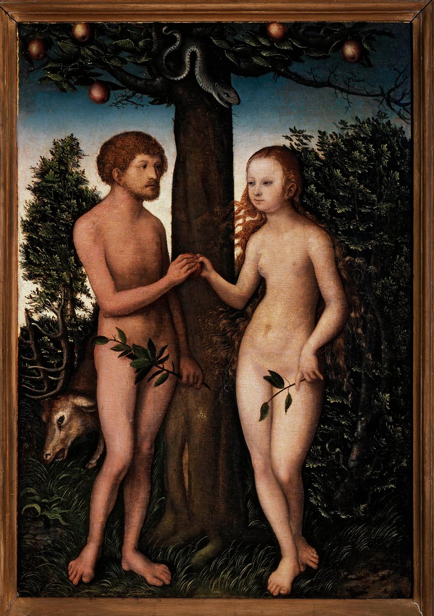 Adam et Ève - Lucas Cranach the Elder
