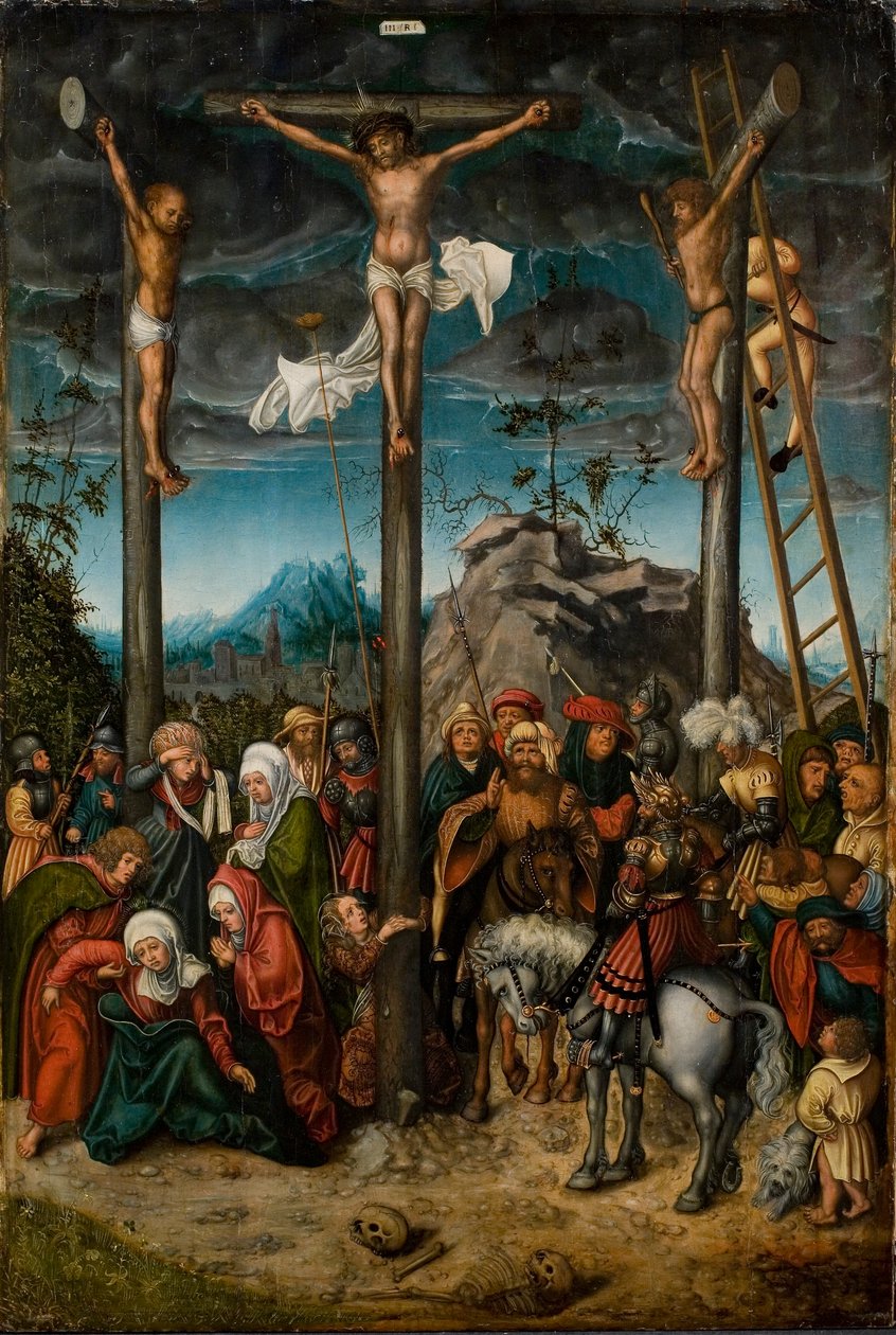 Crucifixion - Lucas Cranach the Elder