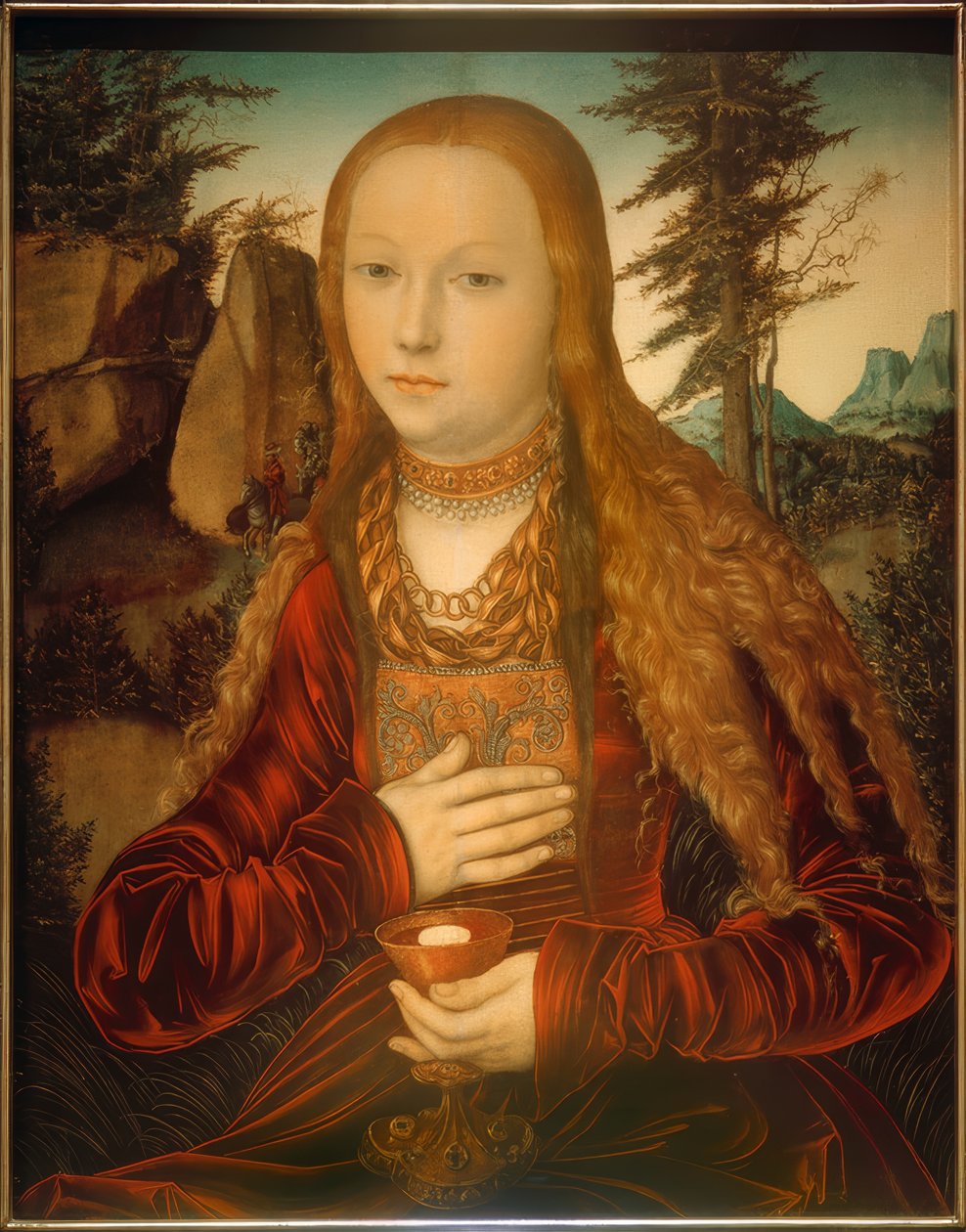 Sainte Barbe - Lucas Cranach the Elder