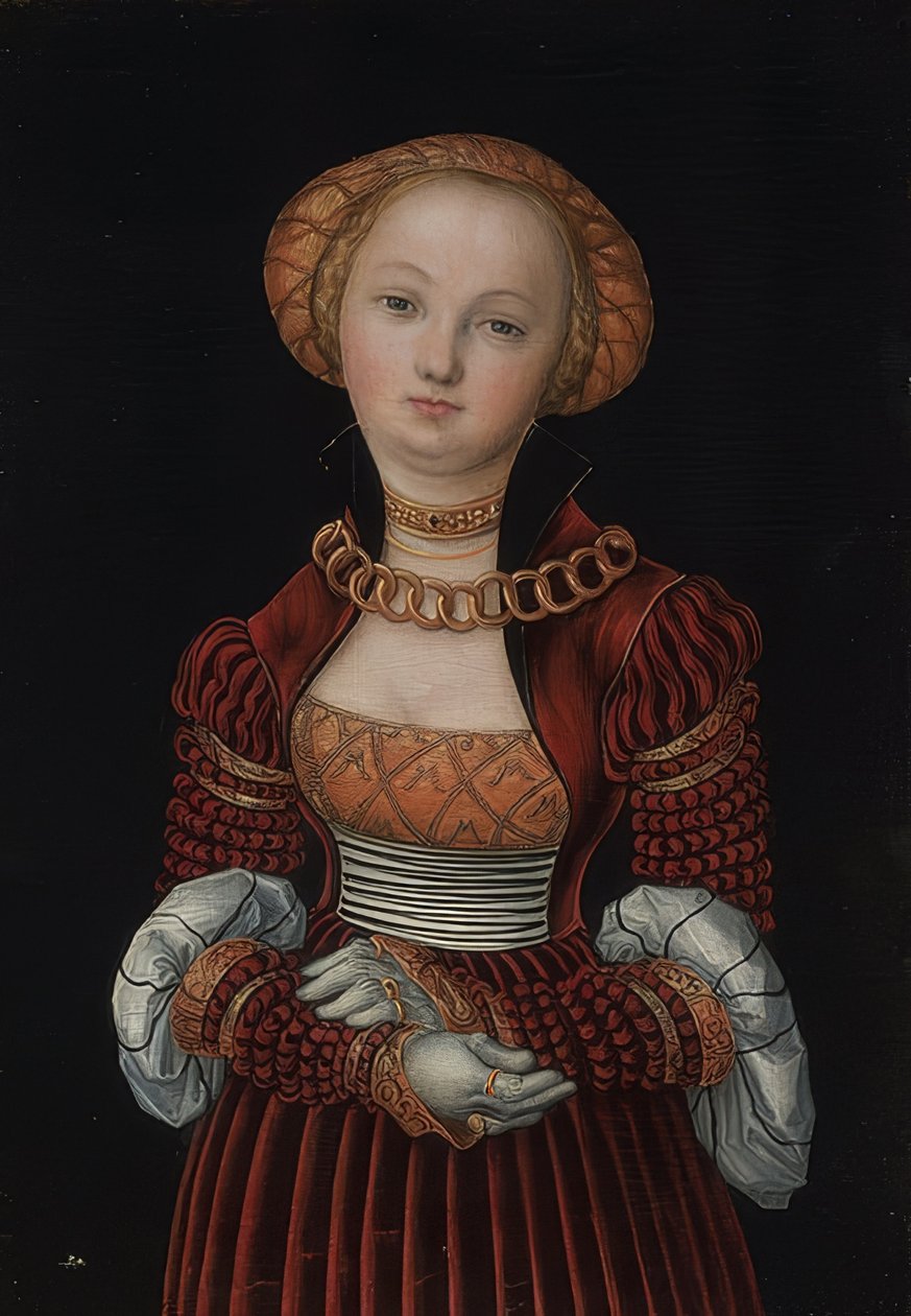 Portrait de femme. Vers 1525 - Lucas Cranach the Elder