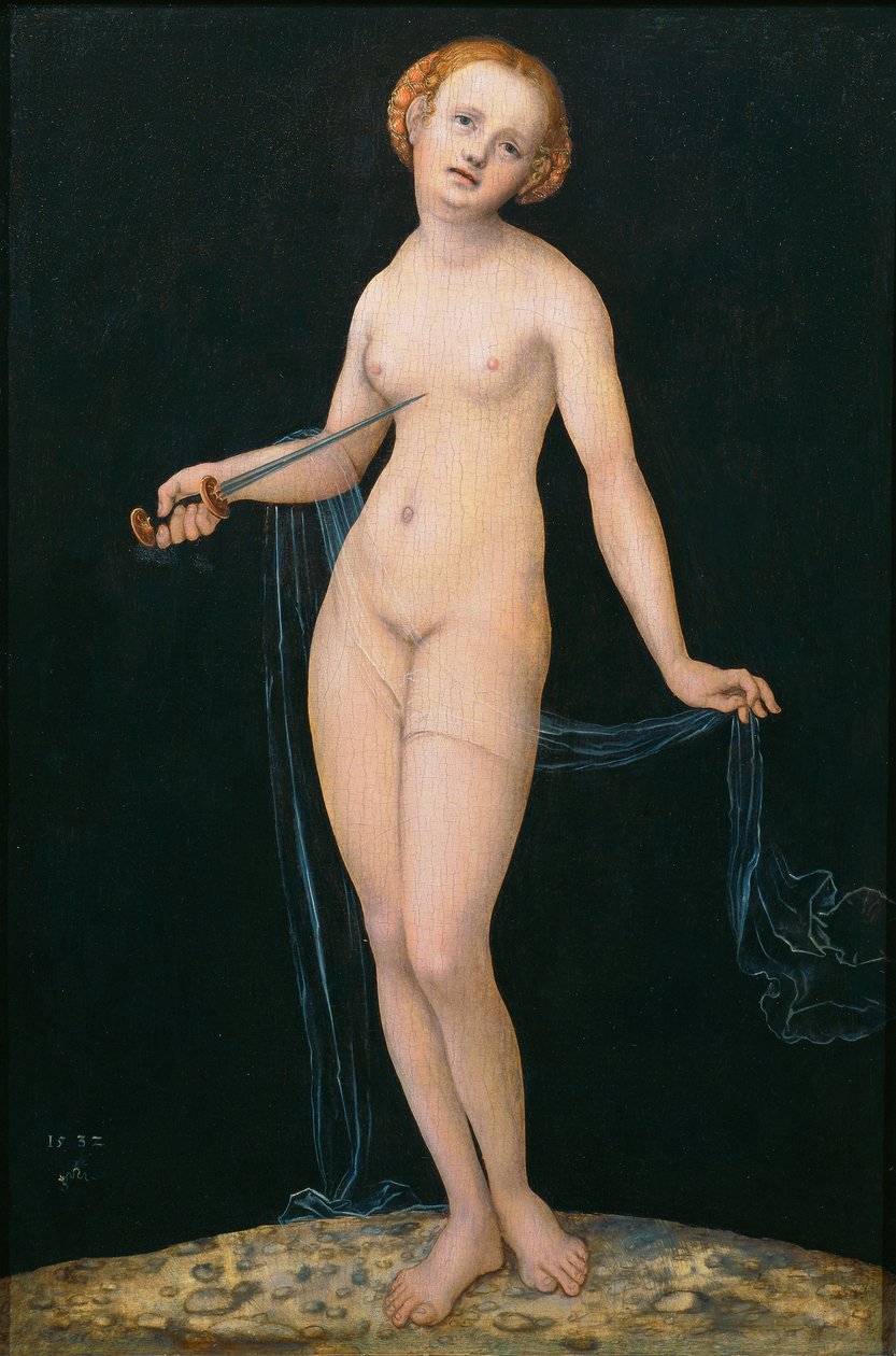Lucrèce - Lucas Cranach the Elder