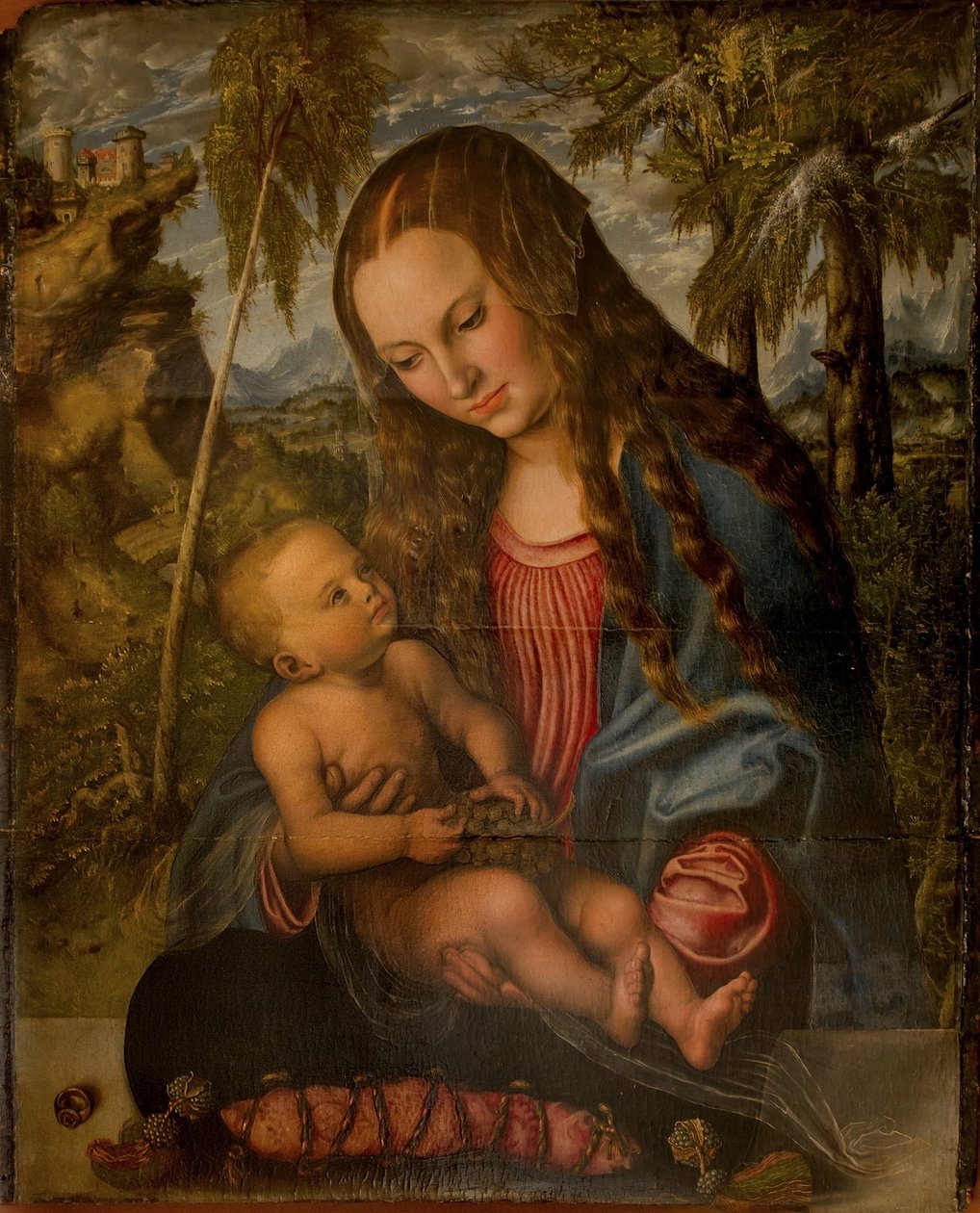 Madone sous le sapin - Lucas Cranach the Elder