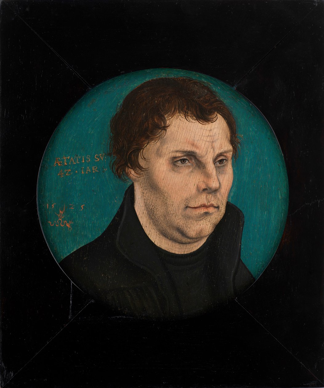 Martin Luther, 1525 - Lucas Cranach the Elder