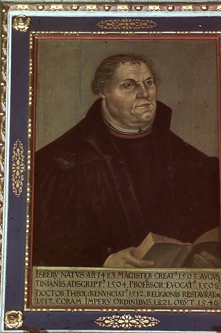 Portrait de Martin Luther - Lucas Cranach the Elder