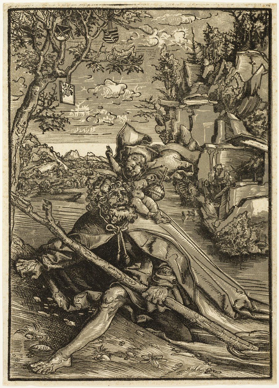 Saint-Christophe - Lucas Cranach the Elder