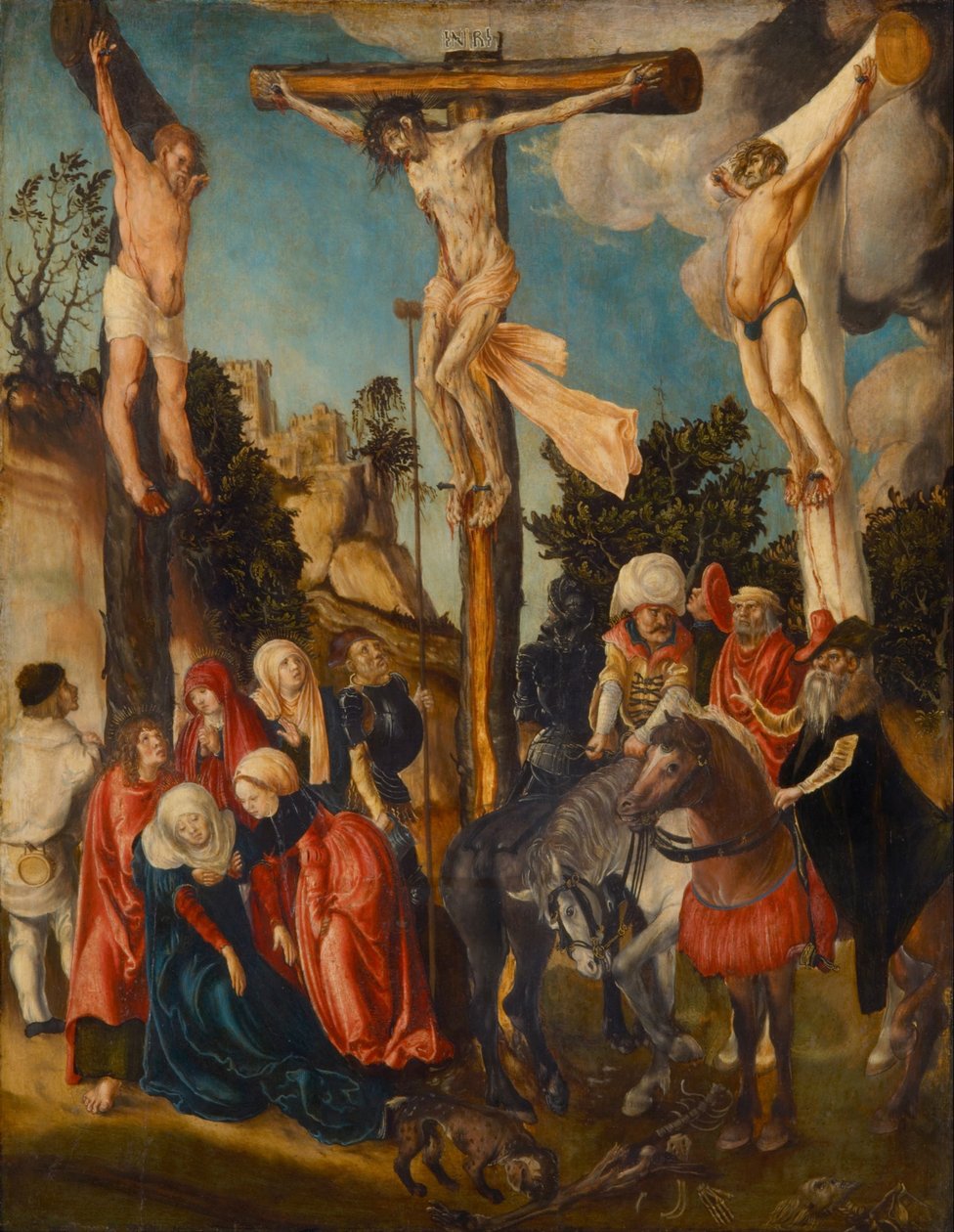 La Crucifixion, 1501 - Lucas Cranach the Elder