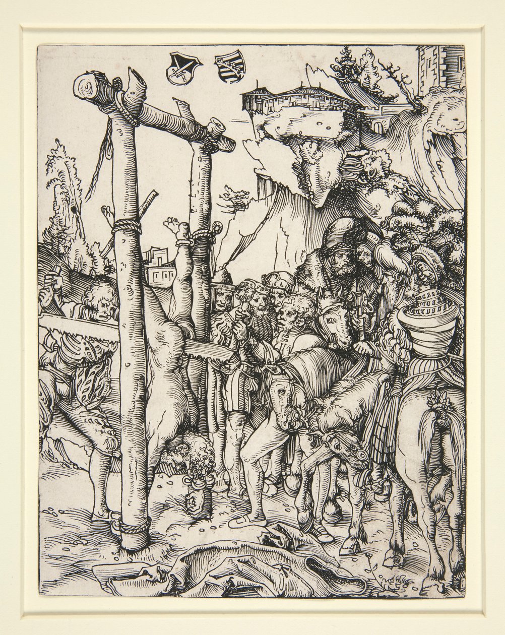 Le martyre de Saint Simon - Lucas Cranach the Elder