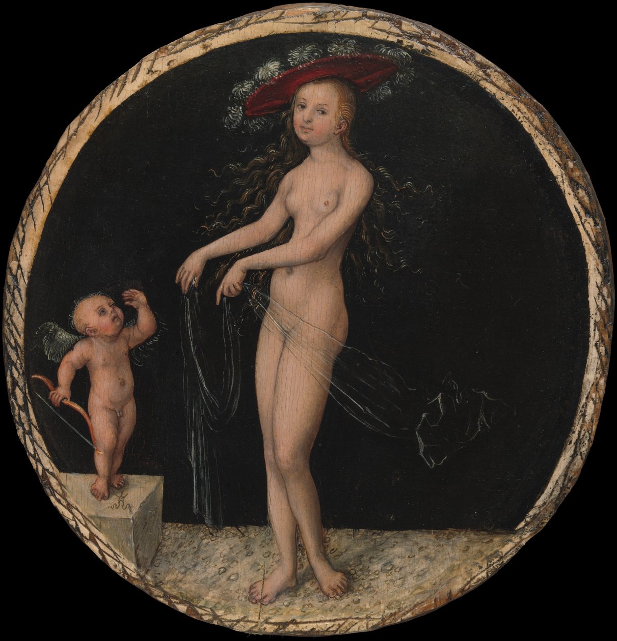Vénus et Cupidon - Lucas Cranach the Elder