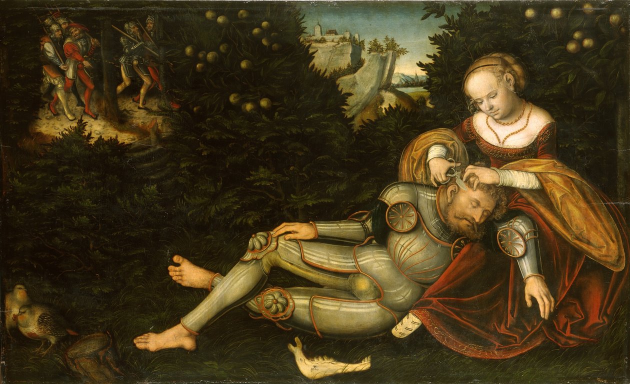 Samson et Dalila - Lucas Cranach the Younger