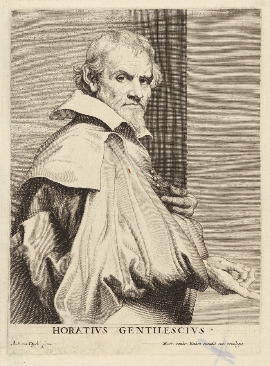 Orazio Gentileschi - Lucas Emil Vorsterman after Sir Anthony van Dyck