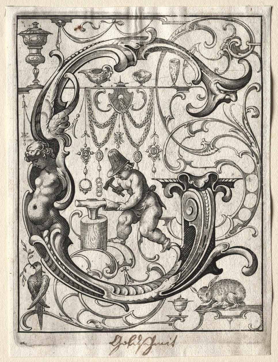 Nouveau livret ABC : G, 1627 - Lucas Kilian