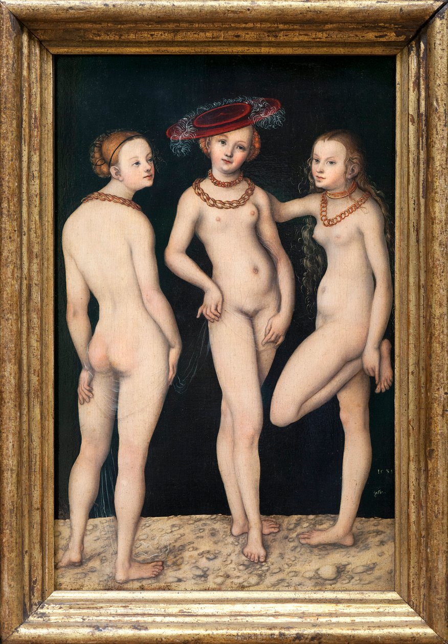 Les Trois Grâces - Lucas the Elder Cranach