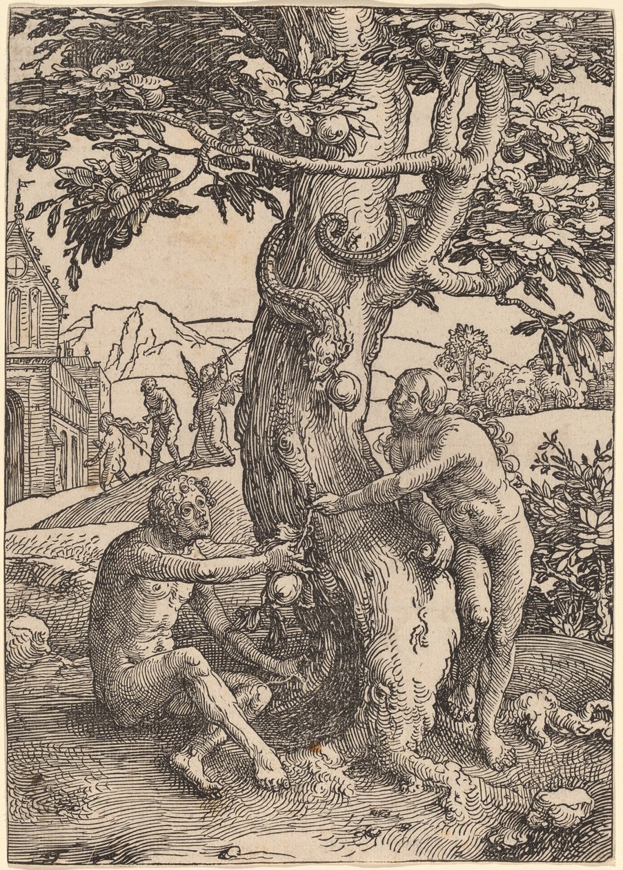 Adam et Ève - Lucas van Leyden