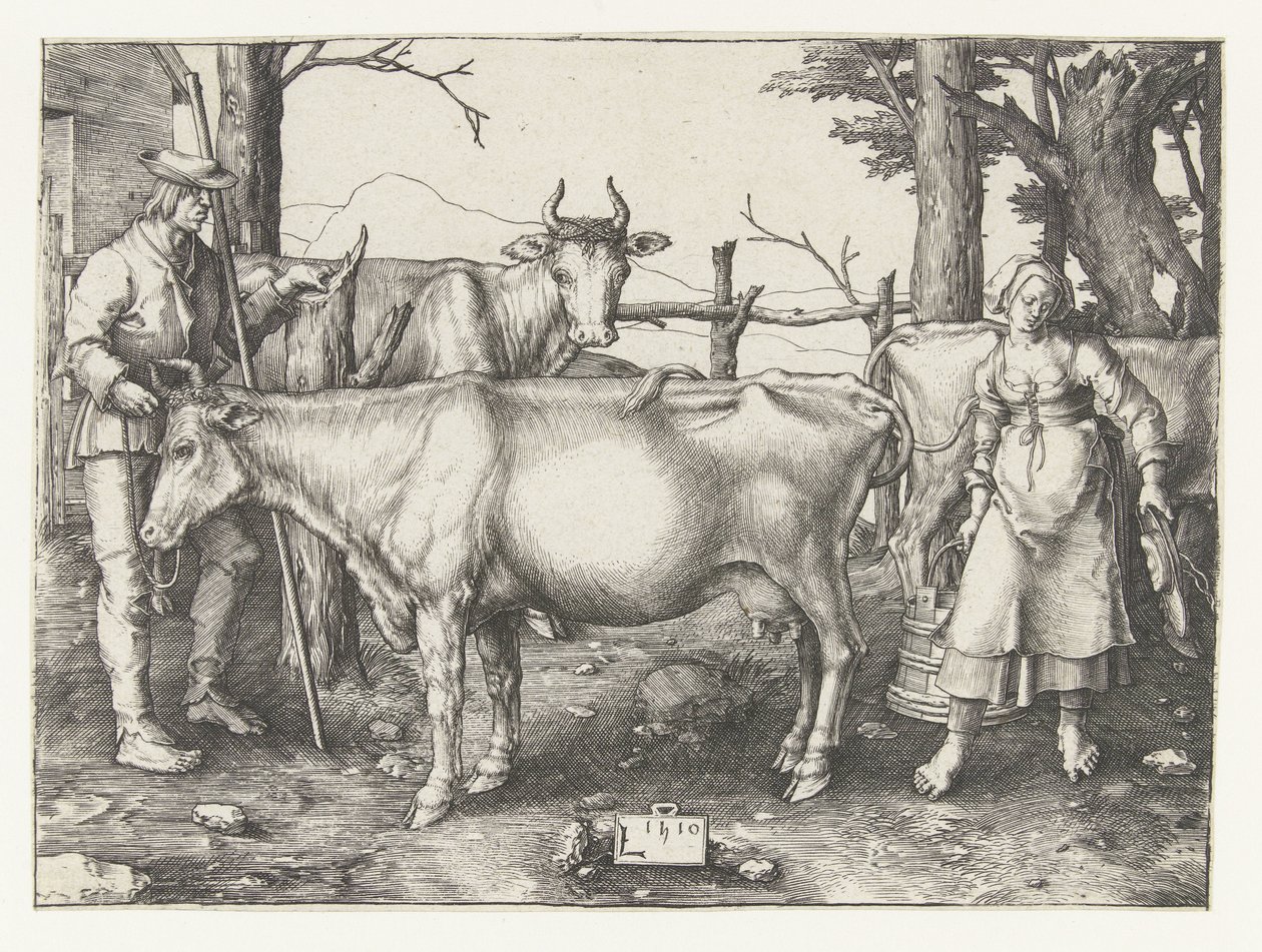 La Laitière - Lucas van Leyden