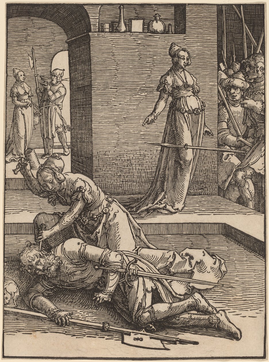 Jaël tuant Sisera - Lucas van Leyden