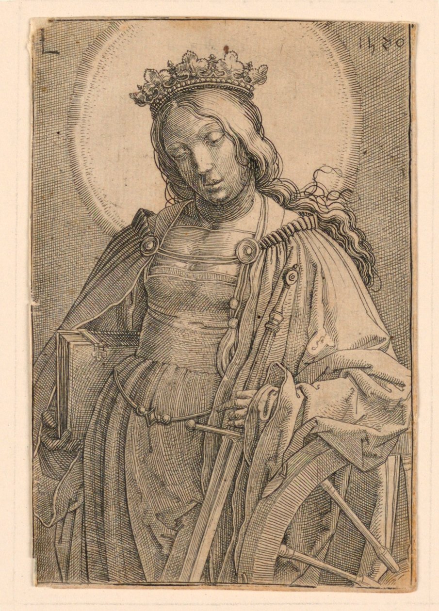 Sainte Catherine - Lucas van Leyden