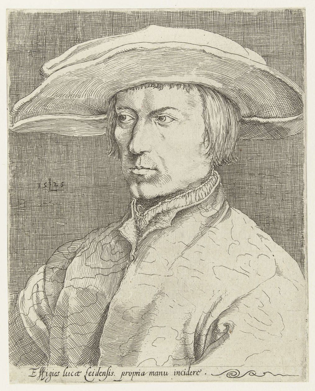 Autoportrait - Lucas van Leyden
