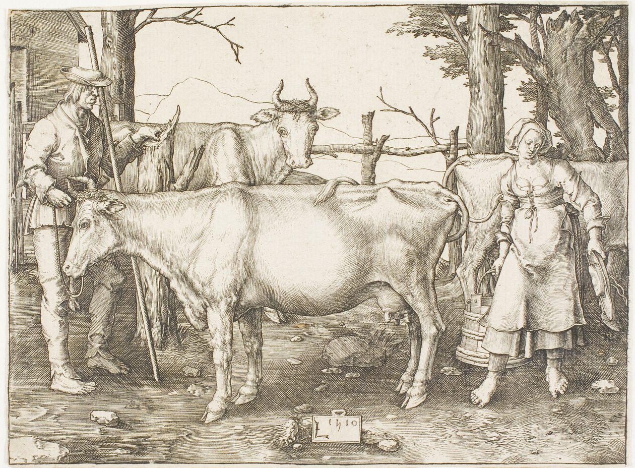 La Laitière - Lucas van Leyden