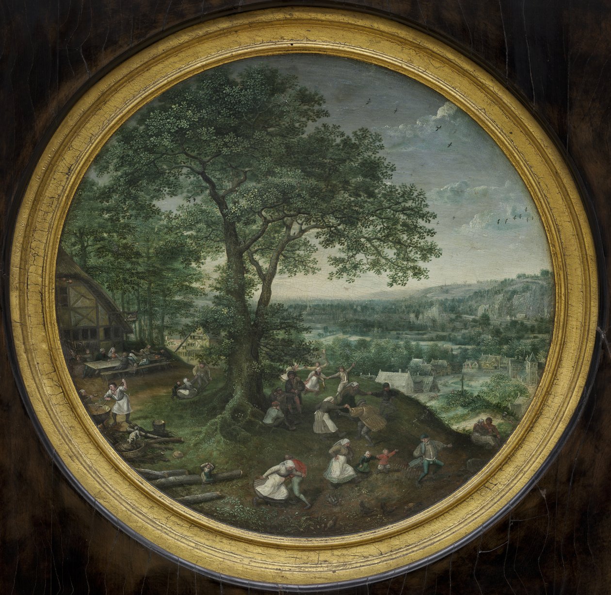Paysans faisant la fête (Kermesse) - Lucas van Valckenborch