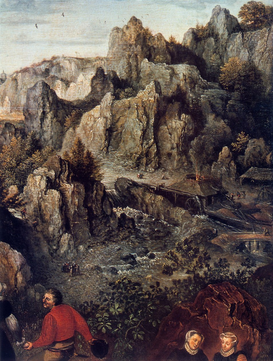 La fête champêtre (détail), 1576 - Lucas van Valckenborch
