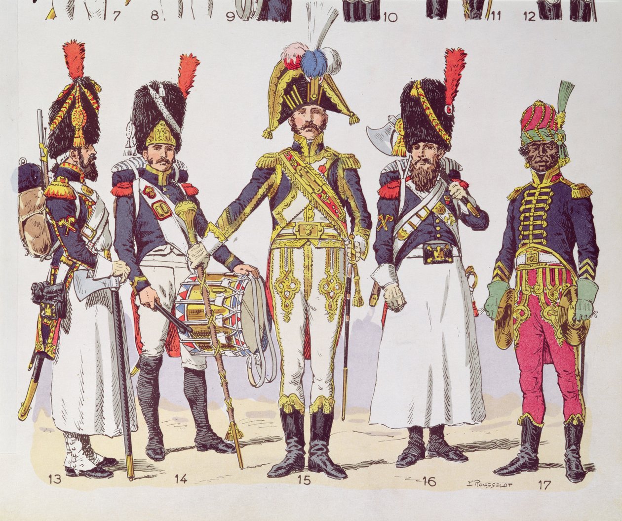 Grenadiers de la Garde du Premier Empire - Lucien Rousselot