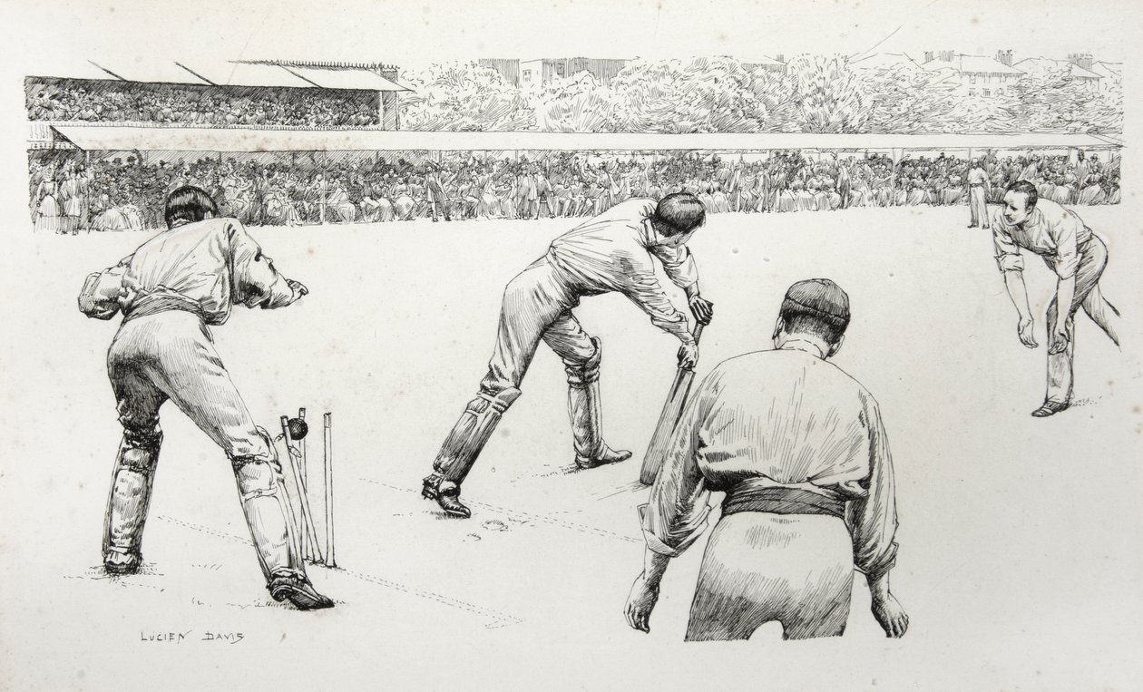 Un match à Lords - Lucien Davis