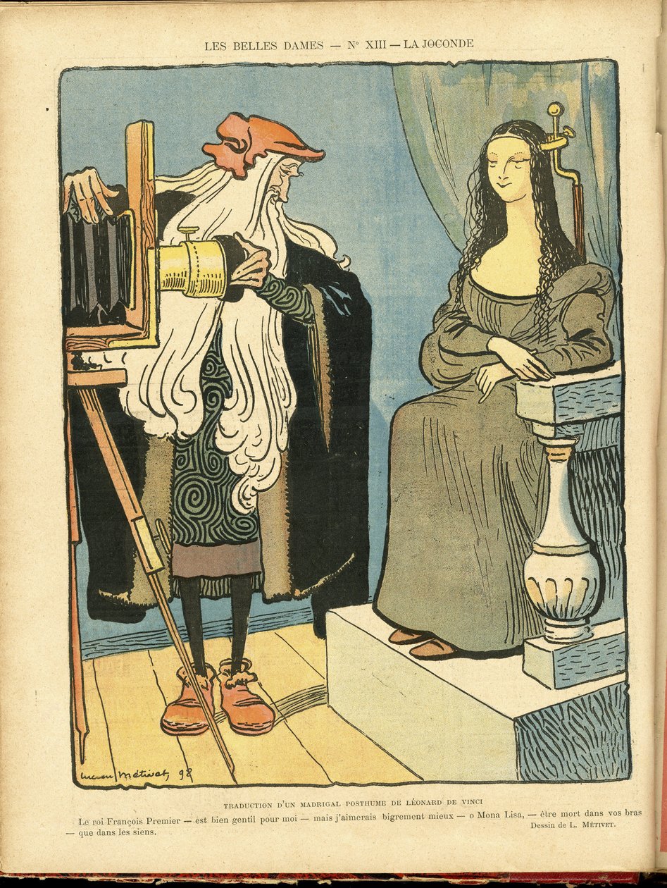 Illustration dans Le Rire - Lucien Metivet