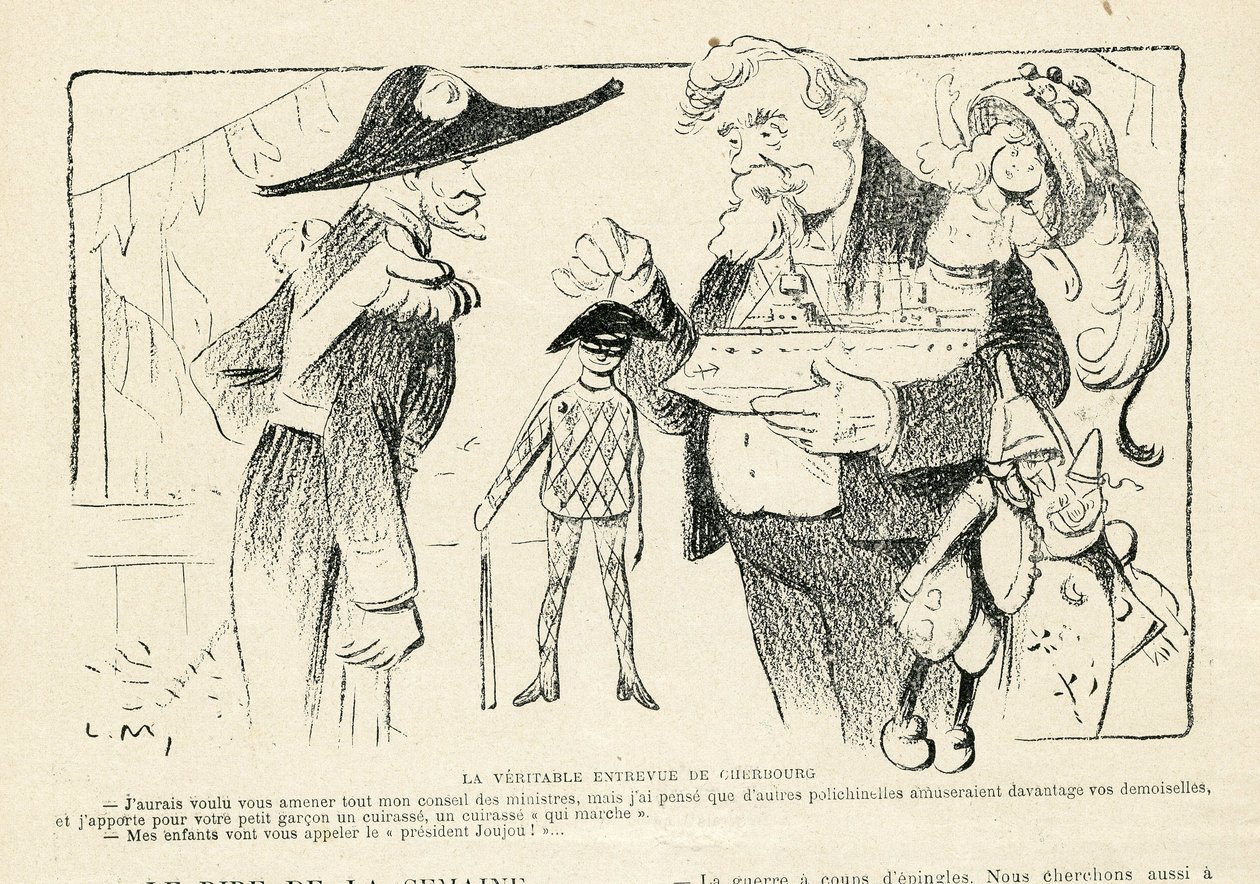 Illustration dans Le Rire - Lucien Metivet