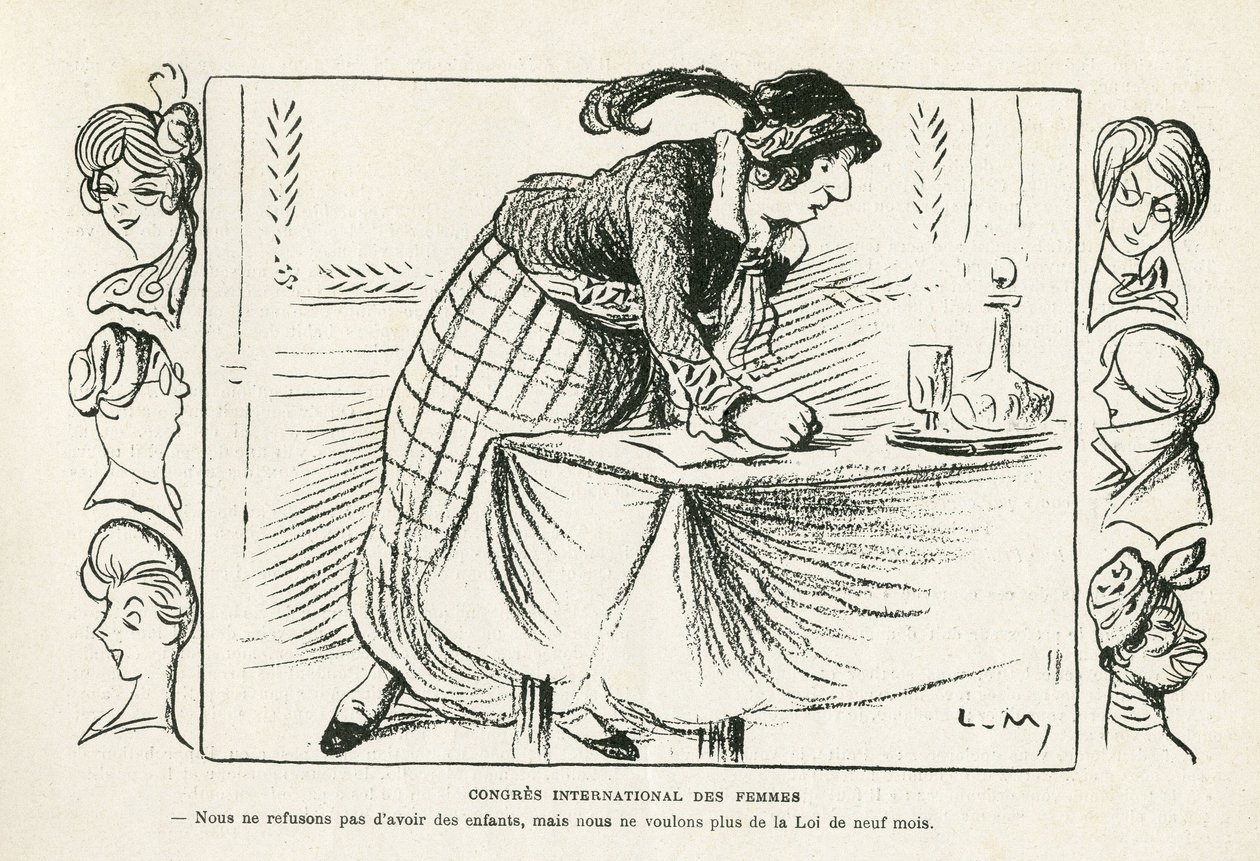 Illustration dans Le Rire - Lucien Metivet