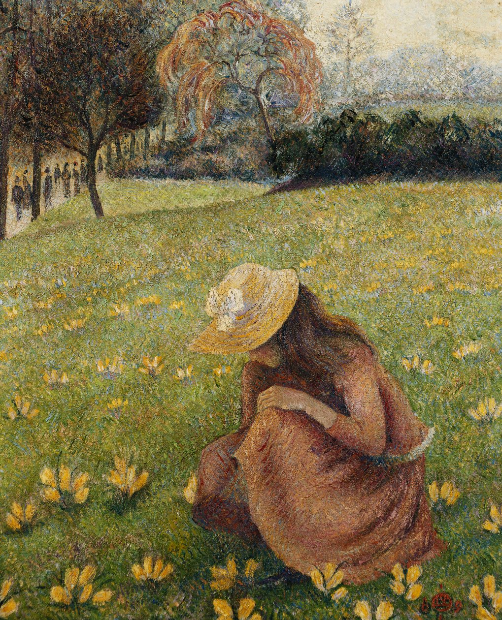 Crocus - Lucien Pissarro