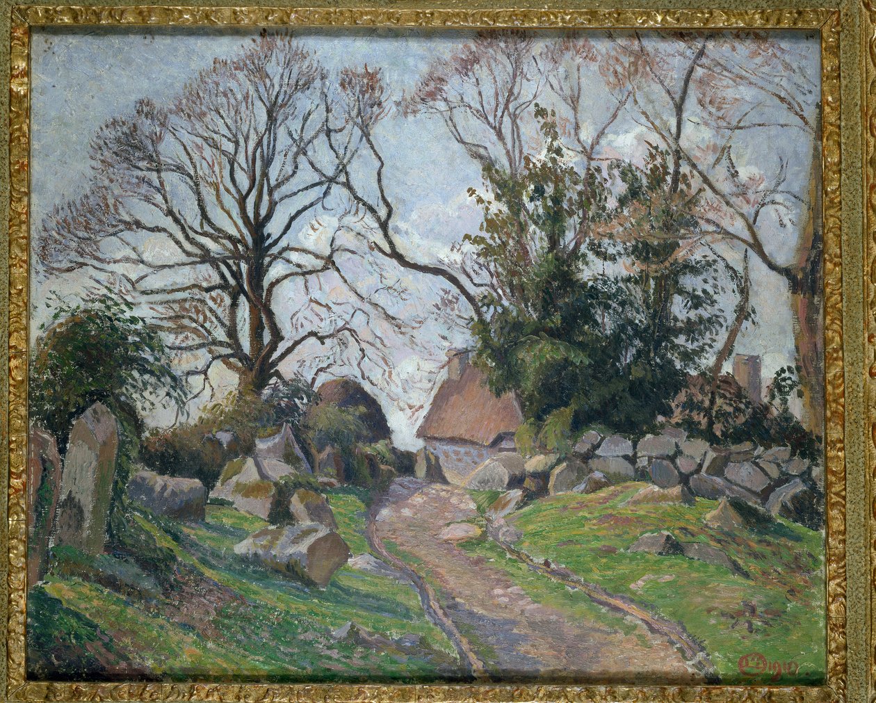 Poulfenc à Riec - Lucien Pissarro