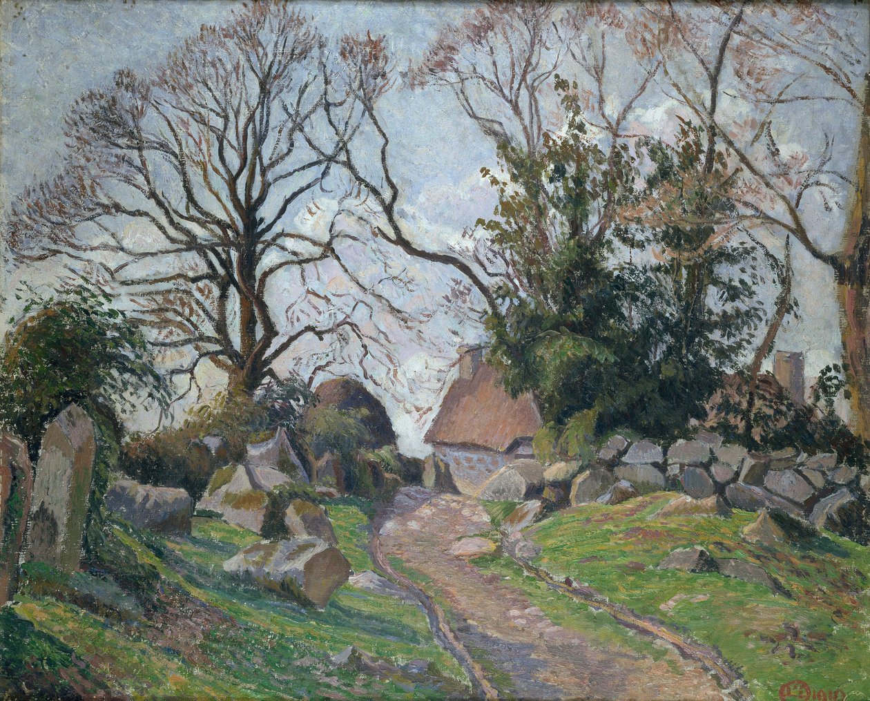 Poulfenc à Riec, 1910 - Lucien Pissarro