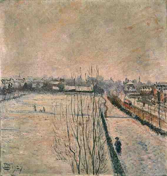 Stamford Brook, Londres - Lucien Pissarro