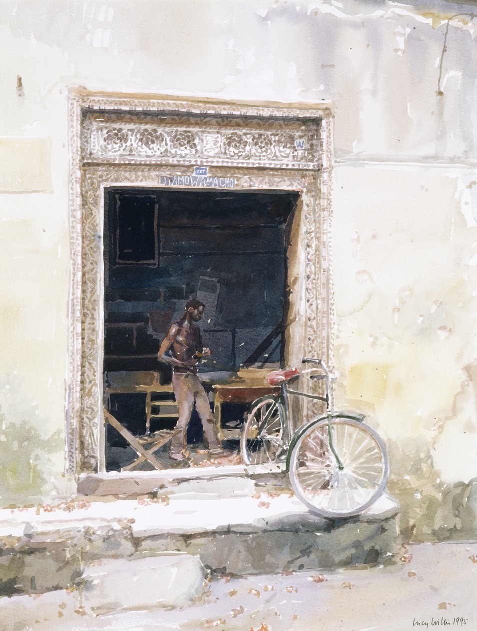 Intérieur sombre, Zanzibar, 1995 - Lucy Willis